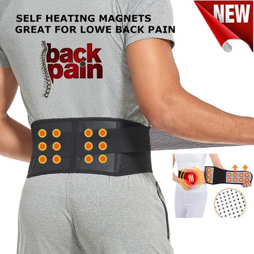 Lower back support belt - back,