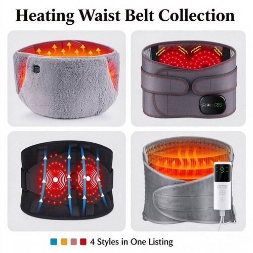 Electric heated waist belt - heated,