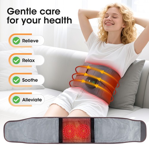 Heated back waist massager - waist,