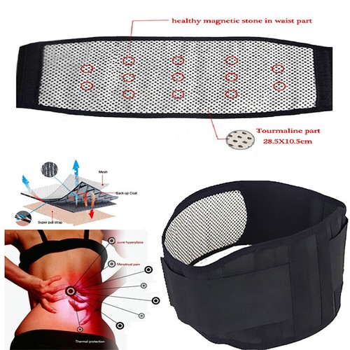 Tourmaline waist support belt - waist,