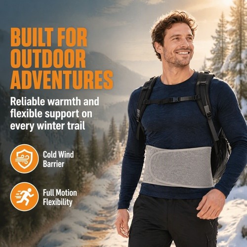 Wraparound design warm waist - wraparound,