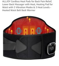 Heated Support Pad Brace for