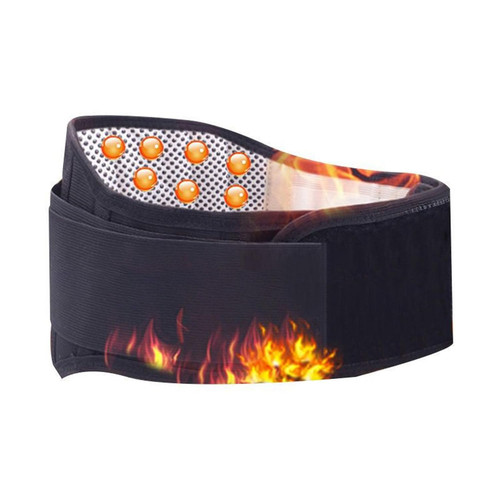 Heated back support belt self - heated,