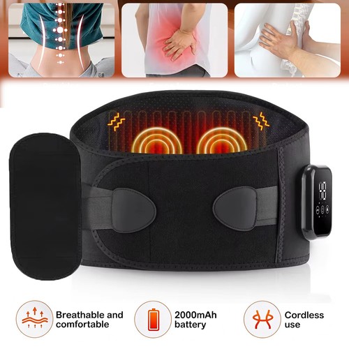 Wireless heated waist support - heated,