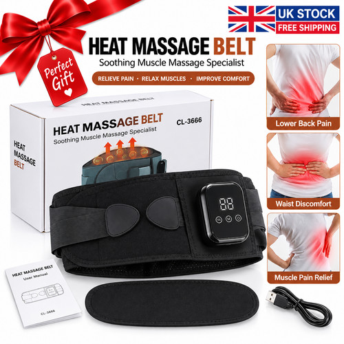 Electric heated waist belt - heated,