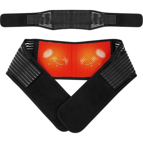 Heated magnetic lumbar support - heated,