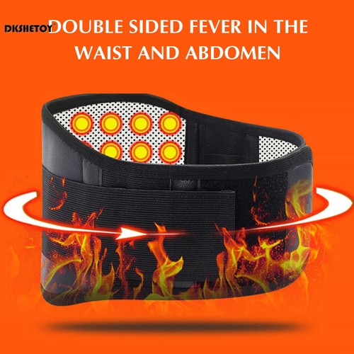 Self heating warm waist belt