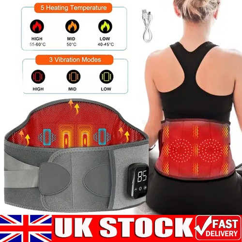Cordless heated waist belt - heated,