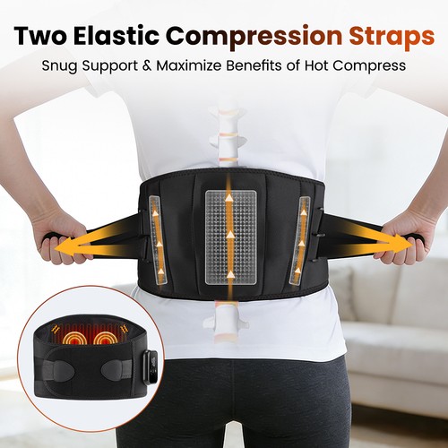 Cordless heated waist belt for - cordless,