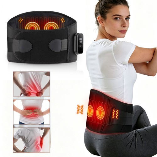 Cordless heated back brace - cordless,