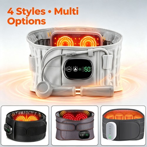 Infrared heated waist - heated, belt